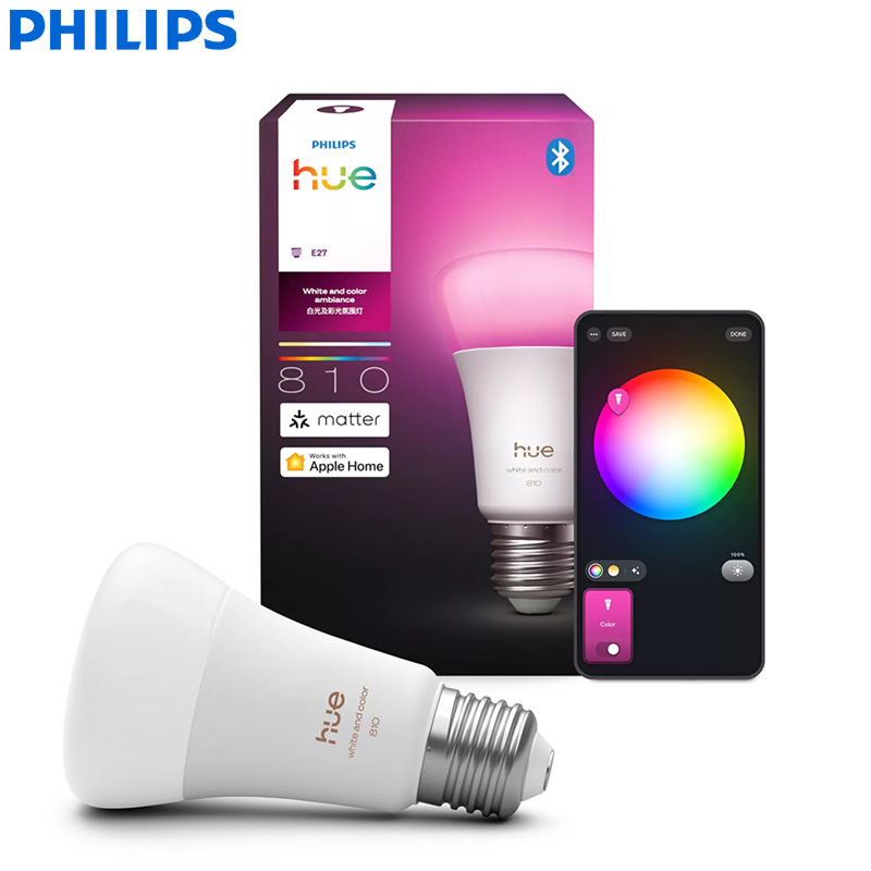 Philips Light Hue White - Philips Hue E27 A60 810LM Умная
