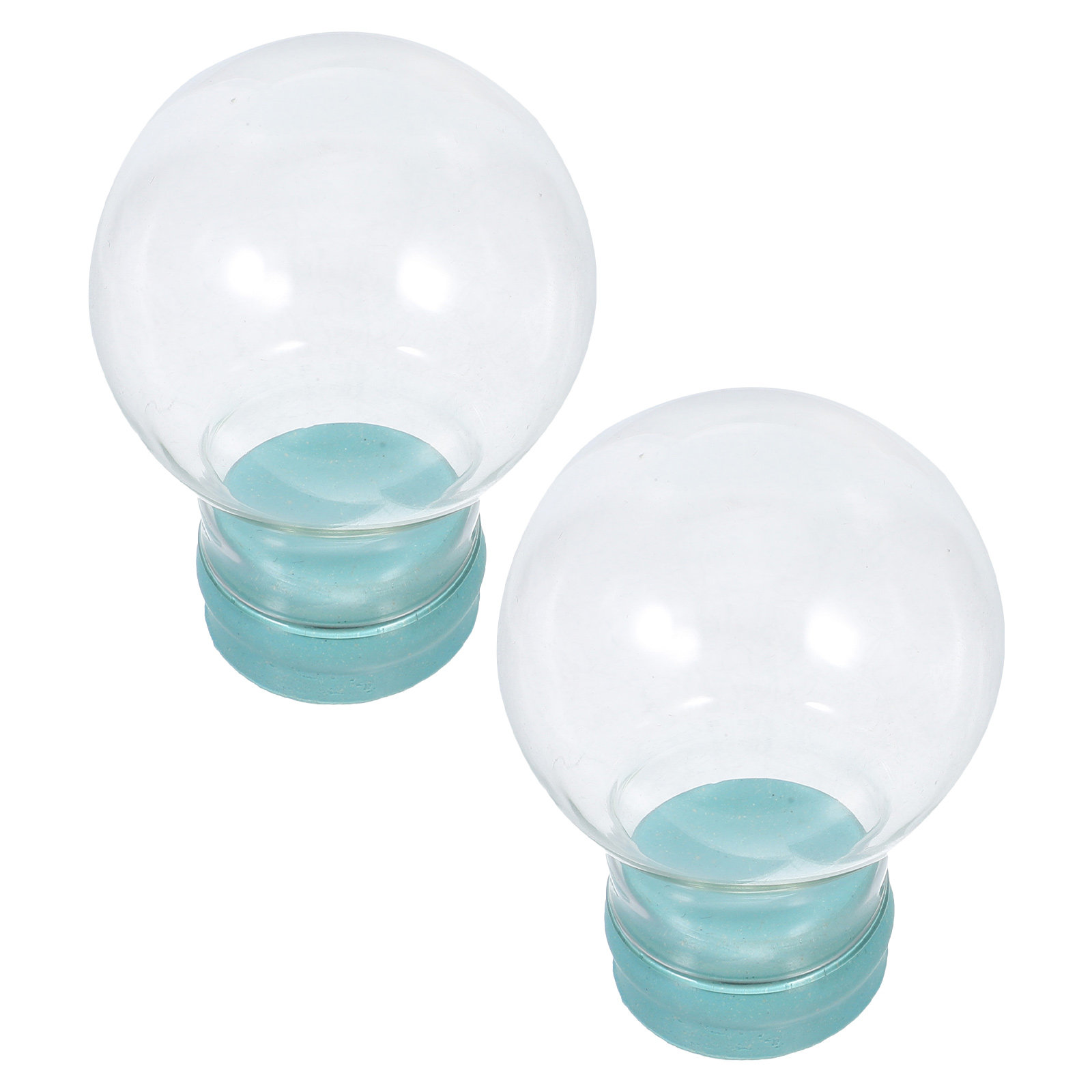 2 шт. прозрачные стеклянные ку – обзор и цена Plastic Dome Clear
